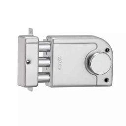 Dorset Phantom Door Rim Lock Nickel Silver Finish with 1 Side Key &a; 1 Side Knob, PHA303NS-image-13