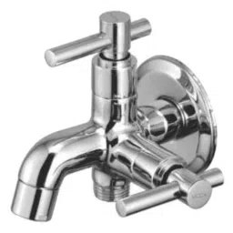 Drizzle Tarim 2 in 1 Brass Chrome Finish Silver Bib Cock, ABC2IN1TARIM-picture-40
