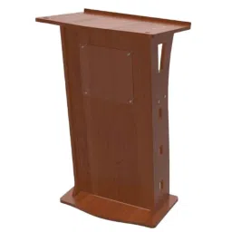 Classic Concepts 27x21.5 inch Wood Acrylic Podium Stand for Conference &a; Seminar, CCP064-image-87