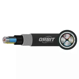 Orbit 4 Sqmm 2 Core Black XLPE Insulated Aluminium Armoured Cable, Length: 100 m-image-54
