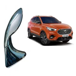 SureStrive ABS Black Front Left Side Fender Angle View Bonnet Blind Mirror for MG Astor All Model image 2