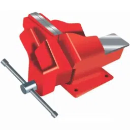 Baum 200mm Red Offset Steel Vice Art-270-picture-48