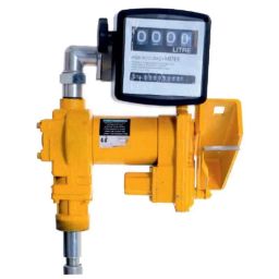 Durelo  12V DC &a; Complete with Fuel Meter, Filter, Delivery Hose &a; Manual Nozzle, Flow: 75LPM Electric Explosion Proof Fuel Pump, XPF-12/F/M-22