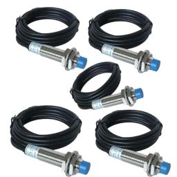 Nutronics M-18 PNP NO 6mm Black Inductive Proximity Sensor (Pack of 5)-8