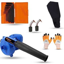 Walkers 800W Plastic Blue Electric Air Blower with Carbon Brushes, Gloves &a; 8 Pcs Allen Key, WKCB265-image-31