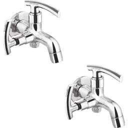Prestige C-2 Brass Chrome Finish 2 Way Bib Cock (Pack of 2)-image-25