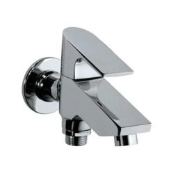 Jaquar Lyric Full Gold Two Way Bib Cock with Wall Flange, LYR-GLD-38041-picture-46