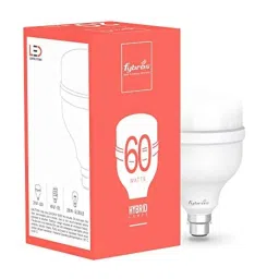 Fybros Hybrid 60W Plastic Warm White Round LED Bulb, FLS5599A-picture-11