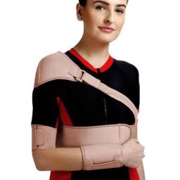 Flamingo Elastic Shoulder Immobilizer, Size: 75-85 cm (Small)-32
