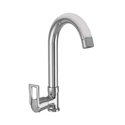 10X SQ-9963 Stainless Steel &a; Brass Table Mount Swan Neck Tap-image-42