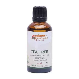 Aashman Ayurveda 50ml 100% Pure Steam Distilled Essential Tea Tree Oil, 8939111486392-image-14