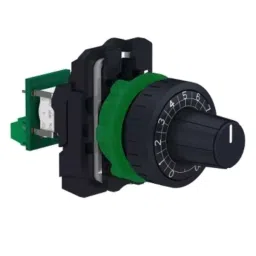 Schneider Electric Harmony XB5 22mm 1K Plastic Complete Potentiometer, XB5AD912R1K-19