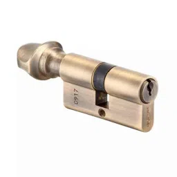 Dorset Defender DF 204 PT 80mm Stainless Steel Antique Brass Finish Euro Profile Pin Cylinder Lock (Pack of 2)-image-86