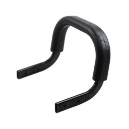 Topbird TBCBSB1 Cast Iron Black Motorcycle Cushion Passenger Backrest for Royal Enfield Classic, Electra &a; Standard-42