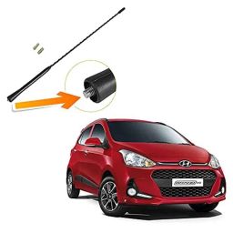 Auto Pearl Black Mount Rubber Mast Flexible Car Roof Antenna with Anti-Theft Design For Hyundai I10Grand2017-image-64
