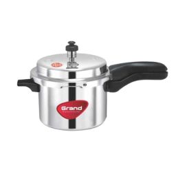Rallison Grand 5 Litre Aluminium Induction Base Outer Lid Pressure Cooker, RS 038 (Pack of 5)-image-45