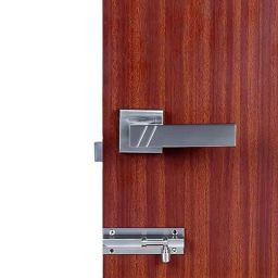 Handle Waala Sierra Stainless Steel Silver Heavy Duty Mortise Lock Set with Bolt Latch-image-78