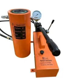 Voltz VZ-RSC-50200 50 Ton 515mm Alloy Steel Hydraulic Jack with VZ-CP-800S Double Acting Hydraulic Hand Pump-picture-15
