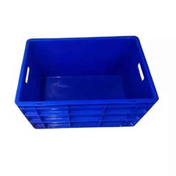 Singhal 30kg Plastic Blue Rectangular Multipurpose Crate for Large Storage (Pack of 3) image 2