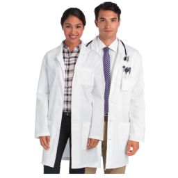 Protect U Medium Unisex White Lab Coat, 100-832-101-43