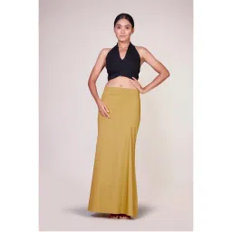 I AM BY DOLLYJAIN Gold Cotton Lycra D Coat Simple-image-74
