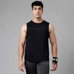 MuscleBlaze Delt Tank,  X-Large  Midnight Black -image-20