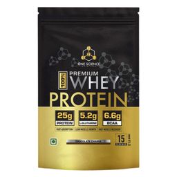 One Science 100% Premium Whey Protein,  1 lb  Chocolate Charge -28