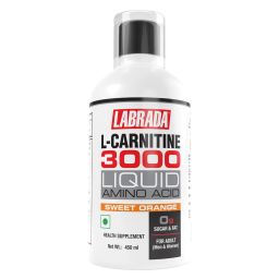 Labrada L Carnitine 3000 Liquid,  450 ml  Sweet Orange -20