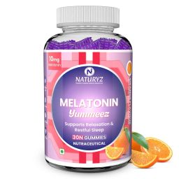 Naturyz Melatonin,  30 gummies  Orange -27
