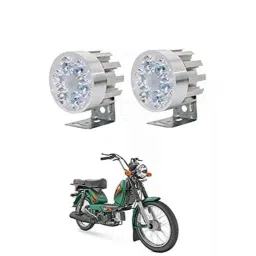 Cartronics Round 6 Led Motorcycle Light Bike Fog Lamp for Tvs Heavy Duty Super Xl, CAR-50JNA5-picture-8