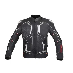 Biking Brotherhood Leather Collar with Soft Neoprene Inner Spiti Jacket, Size: 2XL-image-30