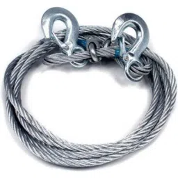 Kozdiko 4mx6mm 2000kg Steel Car Towing Rope for Renault Scala-picture-0