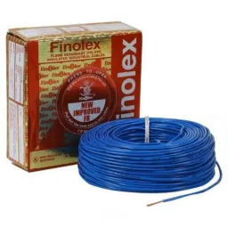 Finolex 1.5 Sqmm Single Core Blue FR Copper PVC Insulated House Wire, EKKDRRJD8E, Length: 90 m-17