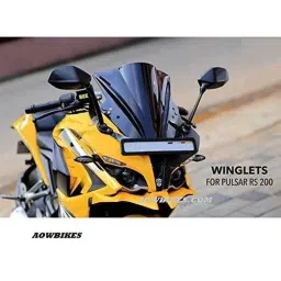AOW Yellow Winglet for Bajaj RS200-2