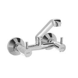 Cera Garnet Silver Brass Quarter Turn Basin Mixer, F2002561-1B-picture-24