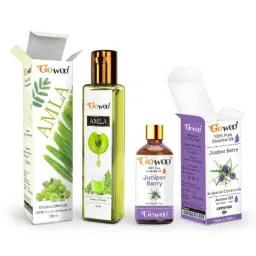 GoWoo 2 Pcs 10ml Natural Juniper Berry Aroma Oil &a; 100ml Amla Carrier Oil Set, GWOC677-P25+P165-picture-39