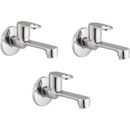 IRIS Prime Brass Chrome Finish Long Body Bib Cock (Pack of 3)-image-72