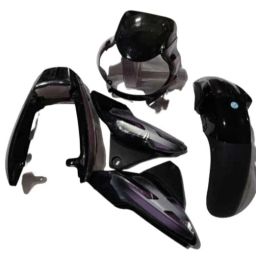 Krayons Black &a; Purple Full Body Kit for Bajaj Discover 125CC Motorcycle, KI21-picture-14