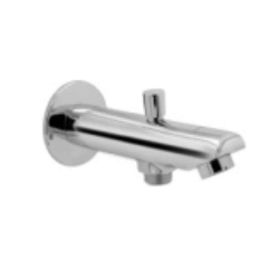 Somany Florence Brass Chrome Finish Bath Tub Spout with Button, 272210190151-21