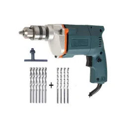 Tiger TGP10 10mm Electric Drill Machine with 6 HSS &a; 4 Masonry Bits-14
