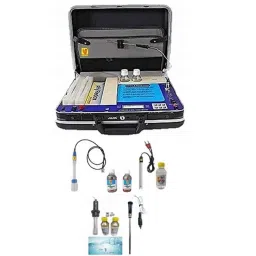 Lab Junction Water &a; Soil Analysis Kit, Microprocessor Water &a; Soil Analysis Kit, pH, ORP, Cond, TDS, Salinity, D.O. &a; Temperature, LJ-1160-13