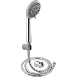 Prestige MONTO 3 Pcs Brass Chrome Finish Hand Shower, 1.5m Stainless Steel Tube &a; Hook Set, B-02-image-26
