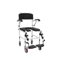 Rehamo Showcom TRPR 120kg Aluminium Black Manual Wheelchair-1