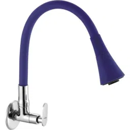 Neelkund Capsule Smart Brass Blue Chrome Finish Flexible Sink Tap with 360 deg Flexible Silicon Hose &a; Dual Flow-picture-41