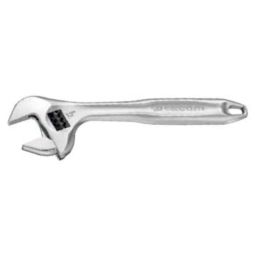 Facom 17mm Chrome Finish Adjustable Wrench with Fast Adjustment Handle, 101.4-35