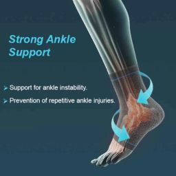 Tynor Silicon Ankle Support, D18ABZ, Size: Small image 2