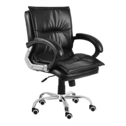 Da Urban Trix Black Medium Back Revolving Office Chair-picture-30