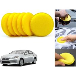 Auto Pearl Polyurethane Beige Washing &a; Waxing Polish Foam Sponge for Lexus (Pack of 6)-picture-17