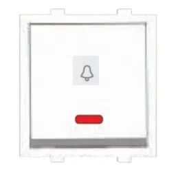 Greatwhite Fiana 10A White Push Bell With LED, 20212-Wh (Pack of 10)-picture-27