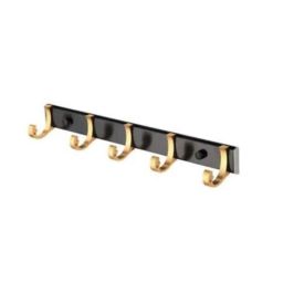 IRIS Brass Wall Mount Bathroom Towel Hanger-image-30